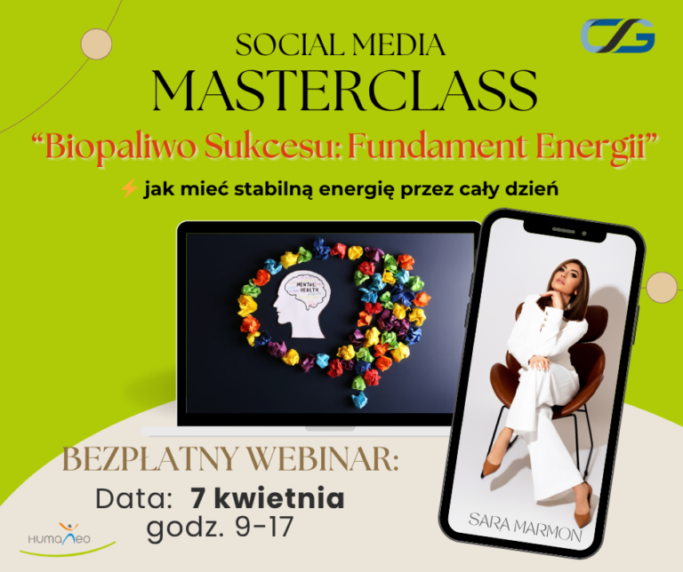 Social Media Masterclass z Sarą Marmon: BIOPALIWO SUKCESU: FUNDAMENT ENERGII
