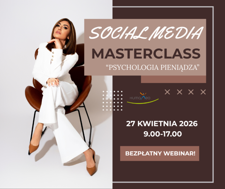 Social Media Masterclass z Sarą Marmon: PSYCHOLOGIA PIENIĄDZA