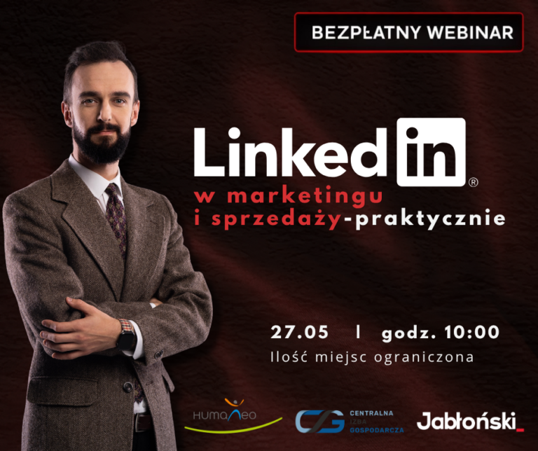 Linkedin w marketingu i sprzedaży- praktycznie z Arturem Jabłońskim